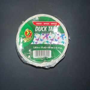 Butterflies duct tape roll Duck Brand NIP 1.88" x 10 yd DISCONTINUED RARE
